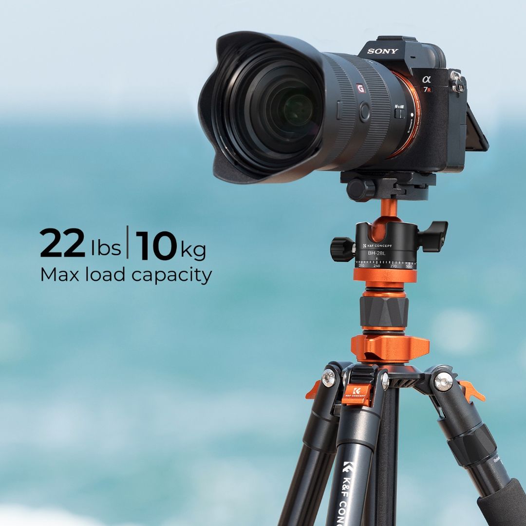K&F Concept Aluminium Tripod KF09.083V2 - 7